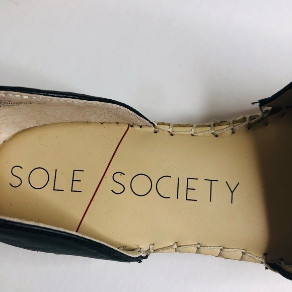 Sole Society Calf Hair Espadrille-Polka Sandals Size: 8M 38.5 - Picture 13 of 16